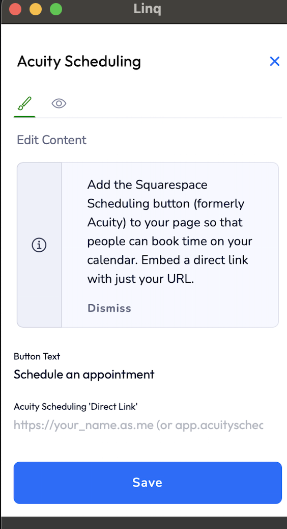 Acuity Scheduling